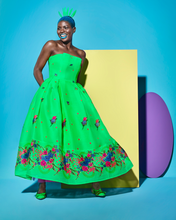 Load image into Gallery viewer, Green Corset Dress