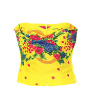 Load image into Gallery viewer, Yellow Shaped Corset