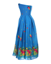 Load image into Gallery viewer, Blue Corset Dress