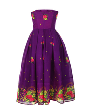 Load image into Gallery viewer, Purple Corset Dress