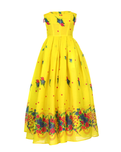 Load image into Gallery viewer, Yellow Corset Dress