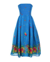 Load image into Gallery viewer, Blue Corset Dress