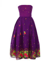 Load image into Gallery viewer, Purple Corset Dress